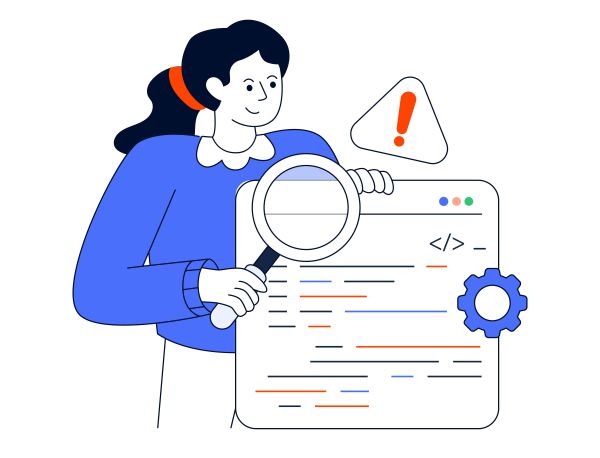 ilustracion sobre tester web